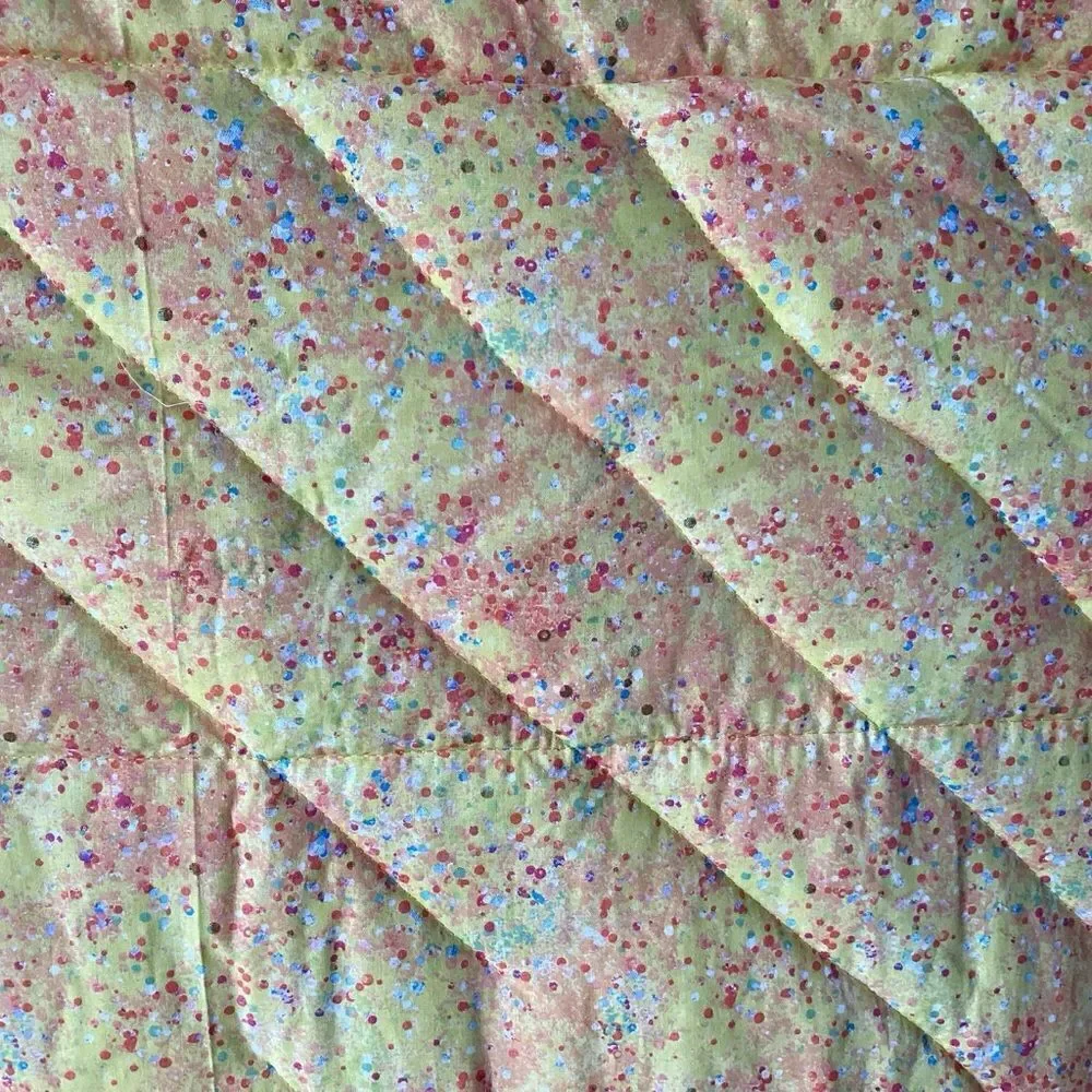 NWT. Kaffee Fassett Gorgeous Bright Florals Lap Quilt